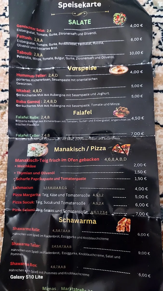 Speisekarte photo 4