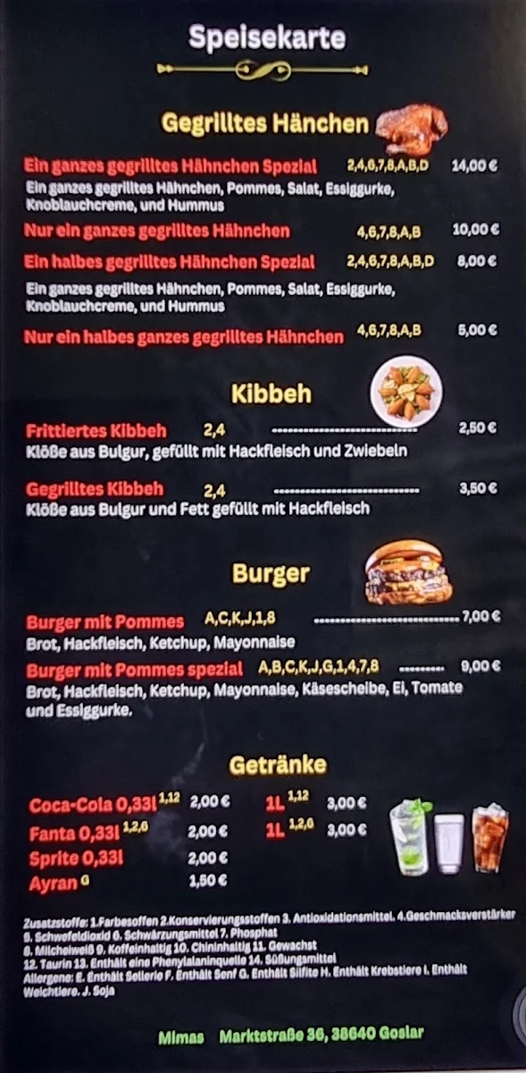 Speisekarte photo 5