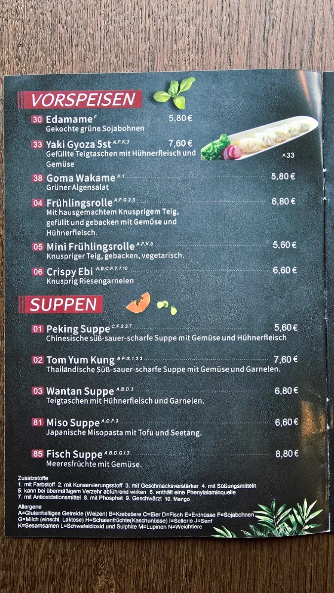 Speisekarte photo 5