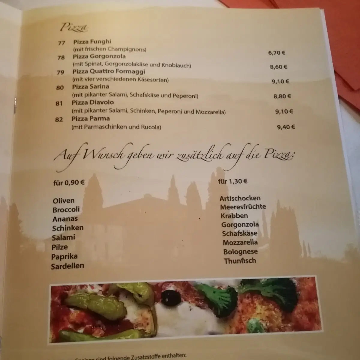 Speisekarte photo 9