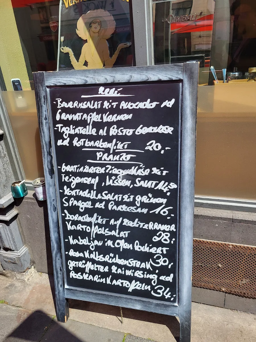 Speisekarte, Via Bene - Italienisches Restaurant Köln