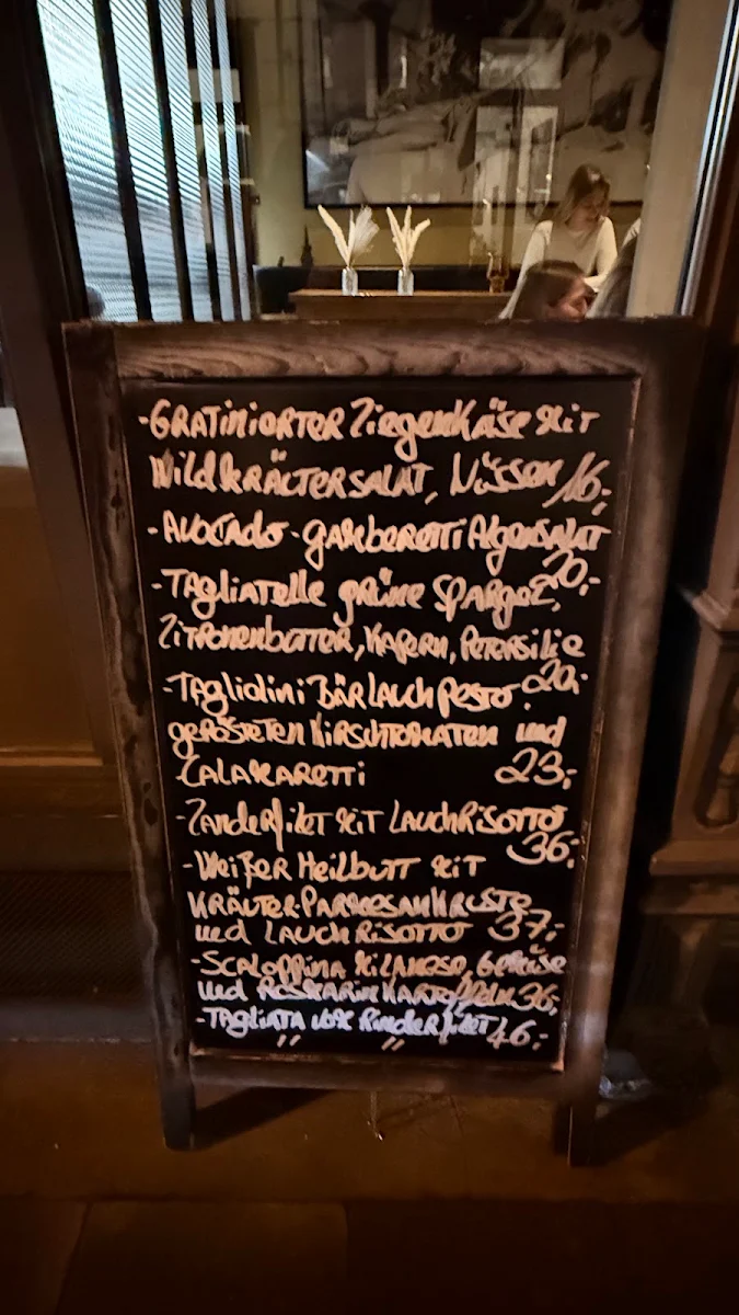 Speisekarte, Via Bene - Italienisches Restaurant Köln