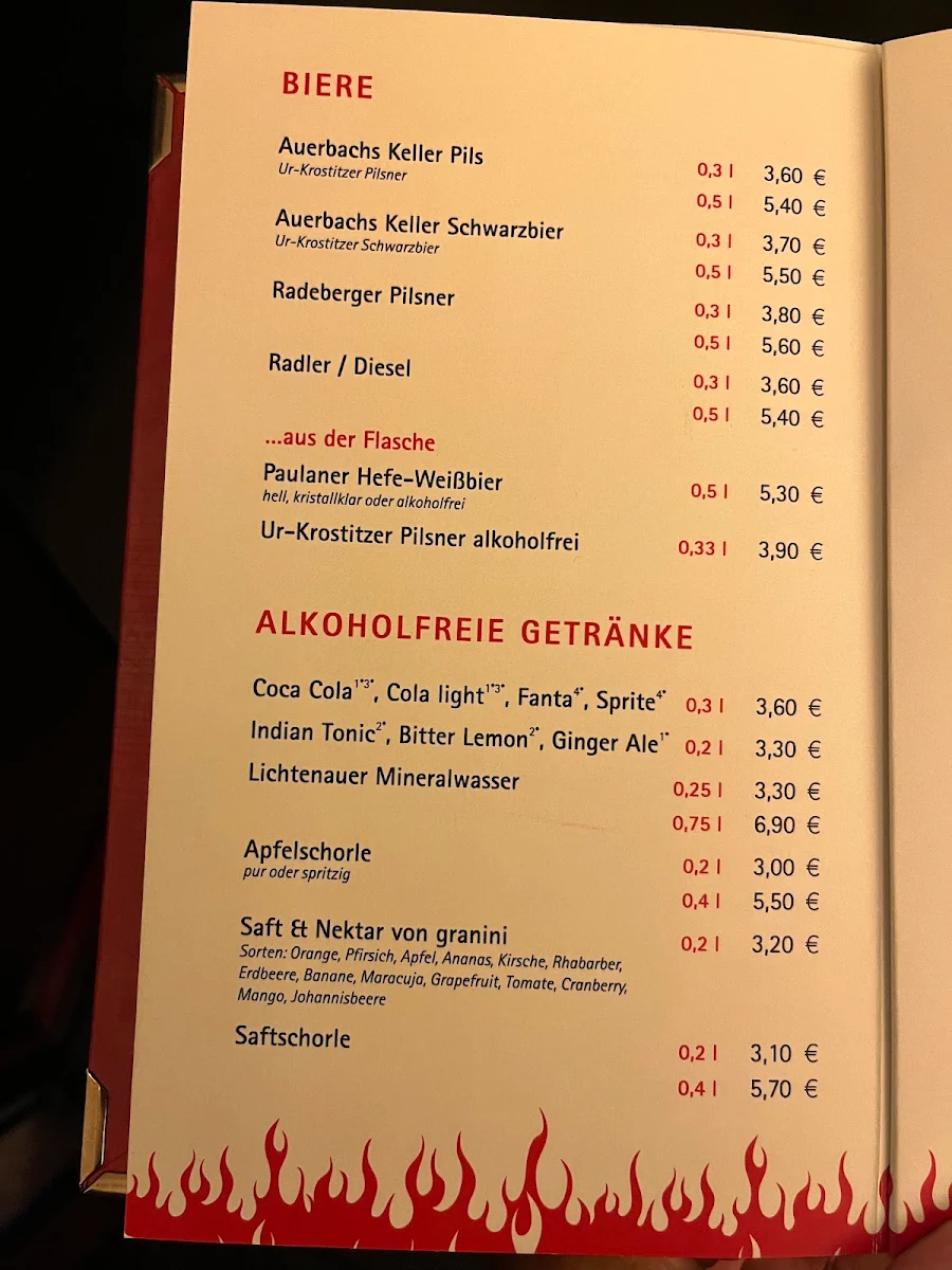 Speisekarte photo 2