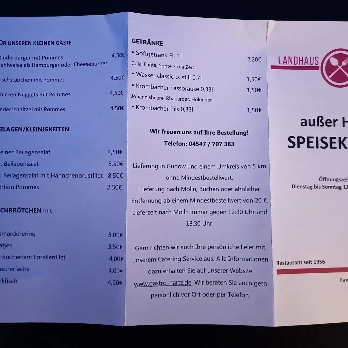 Speisekarte photo 7
