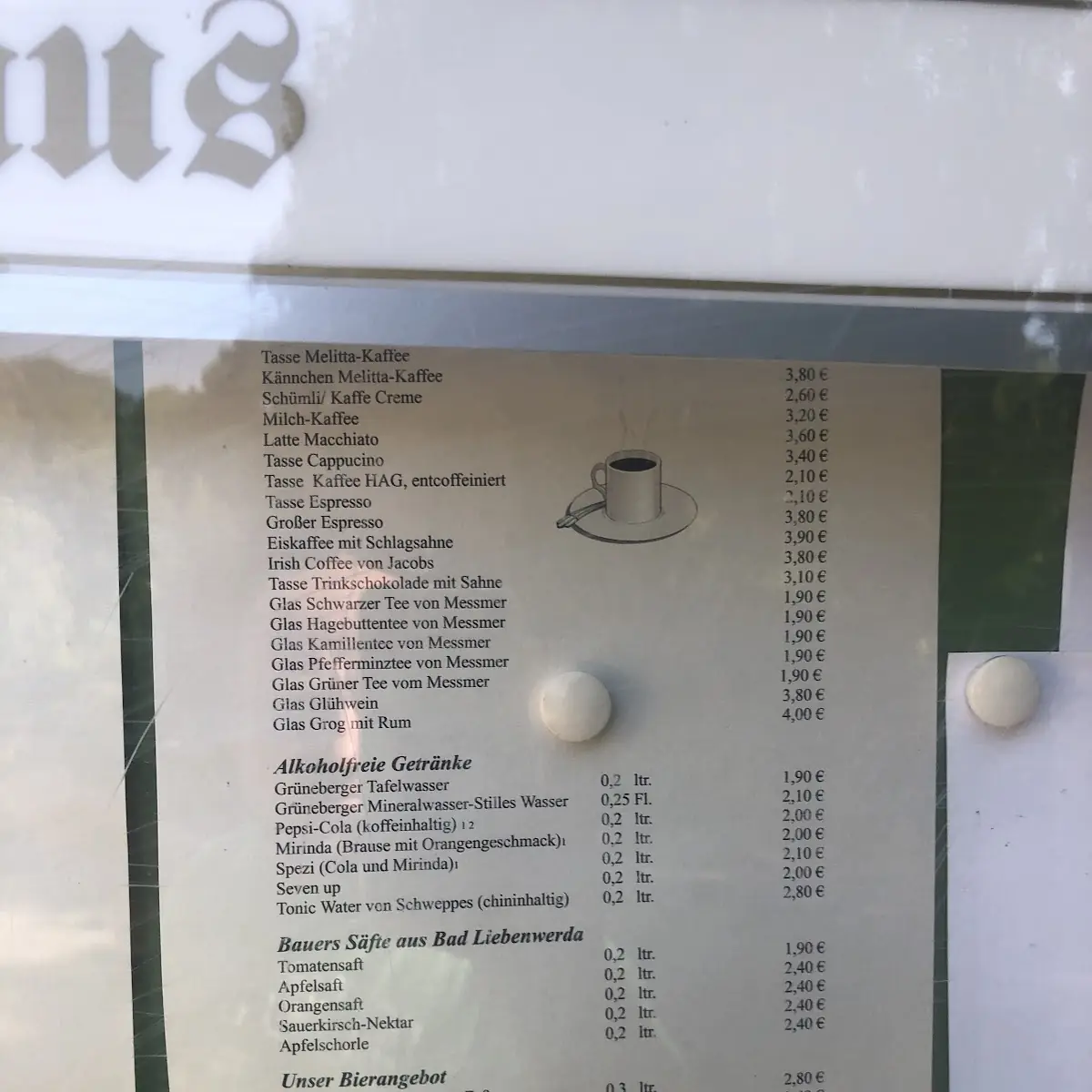 Speisekarte photo 2