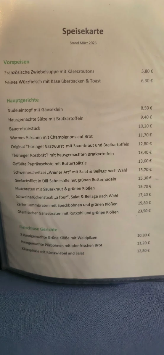 Speisekarte photo 4