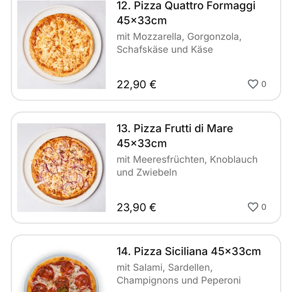 Speisekarte photo 2