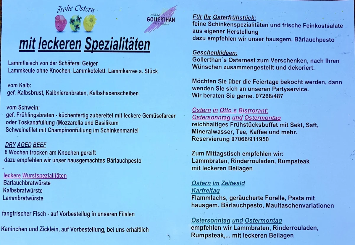 Speisekarte photo 4