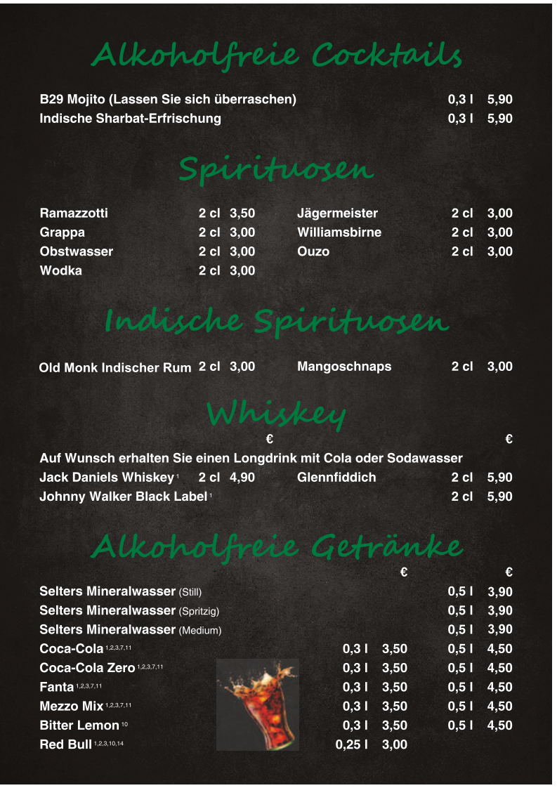 Speisekarte photo 3