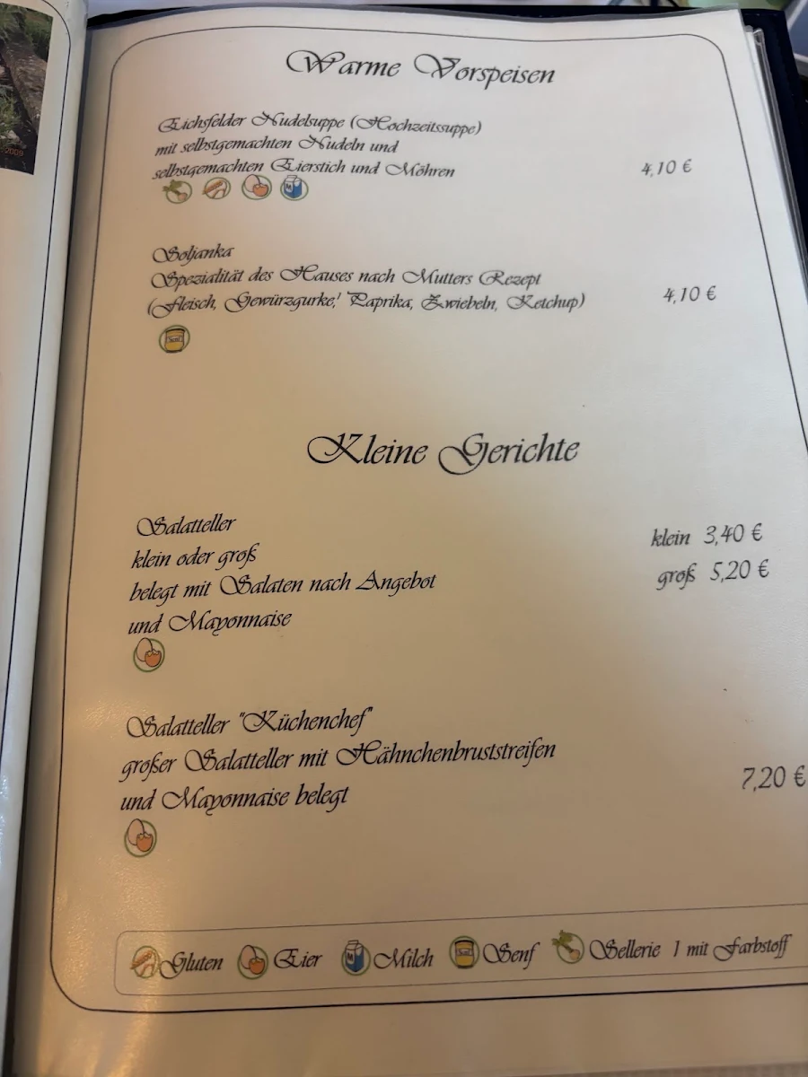 Speisekarte photo 1
