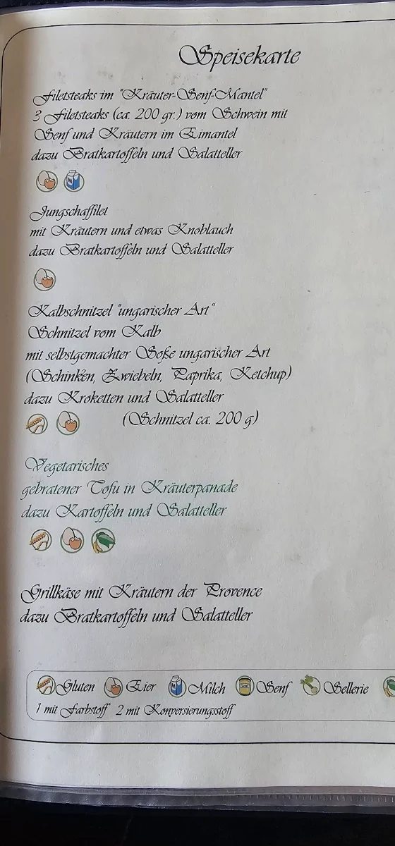 Speisekarte photo 4