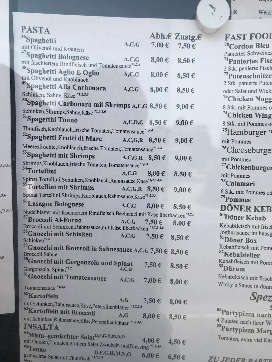Speisekarte photo 8