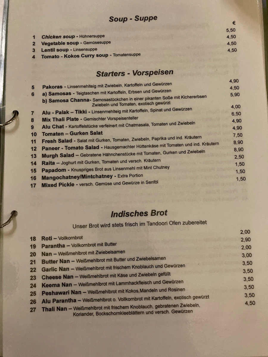 Speisekarte photo 3