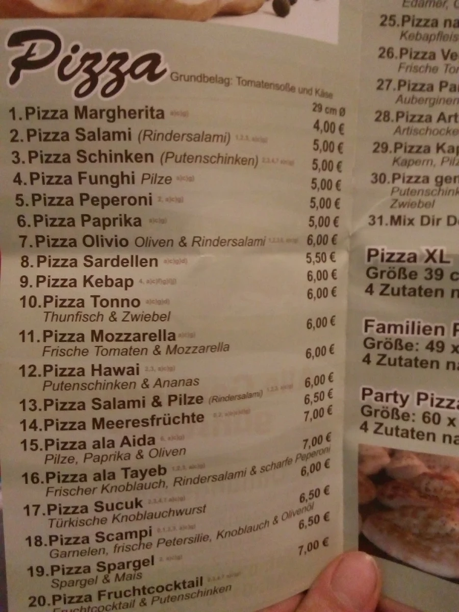 Speisekarte photo 3