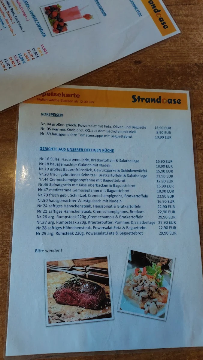 Speisekarte photo 7