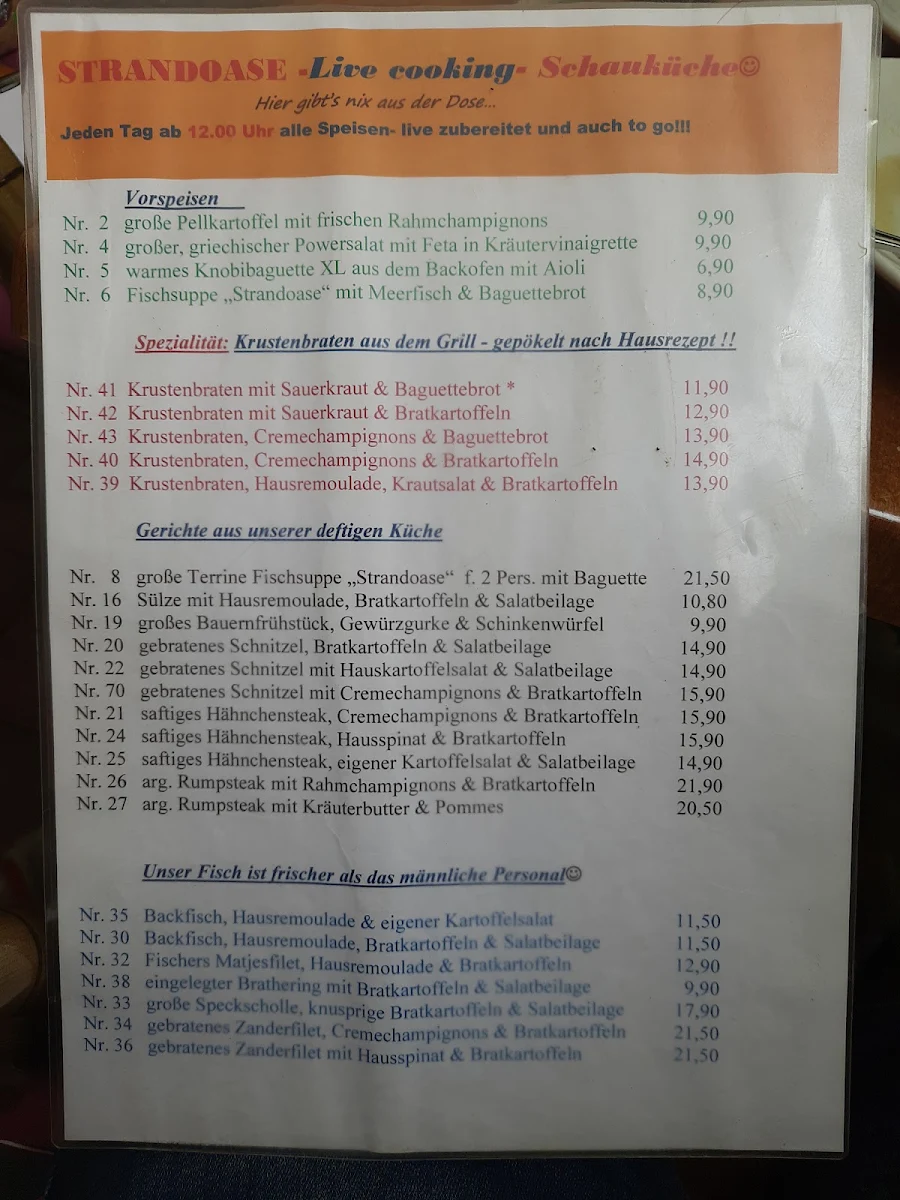 Speisekarte photo 8