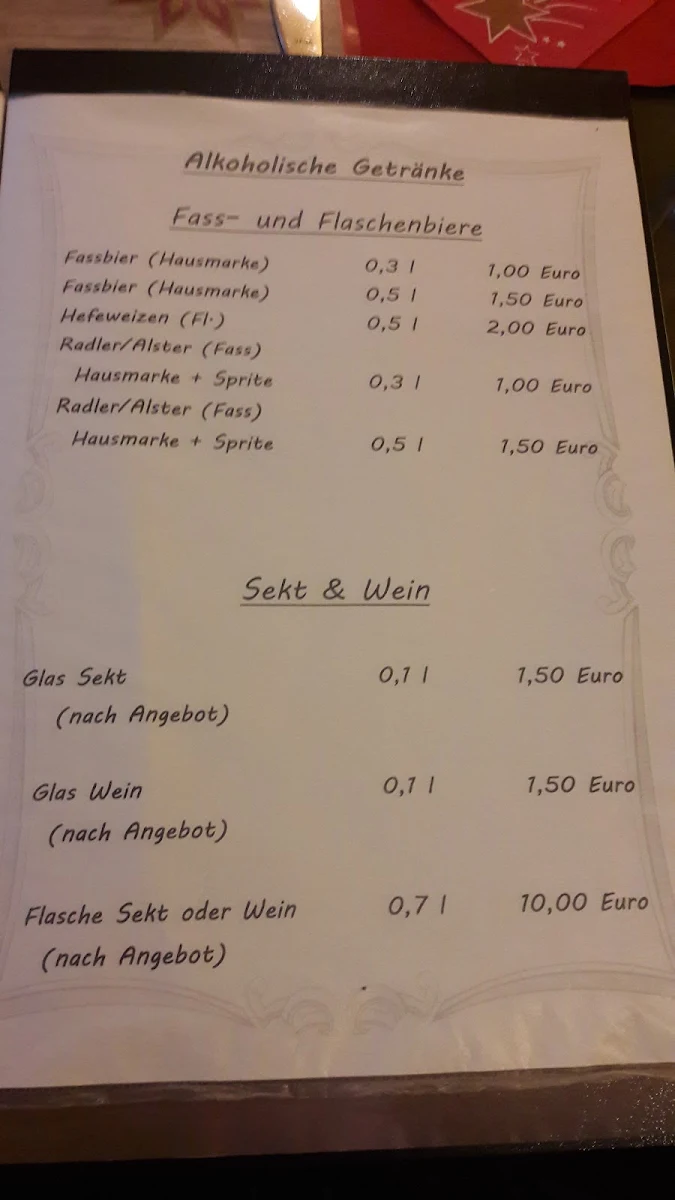 Speisekarte photo 3