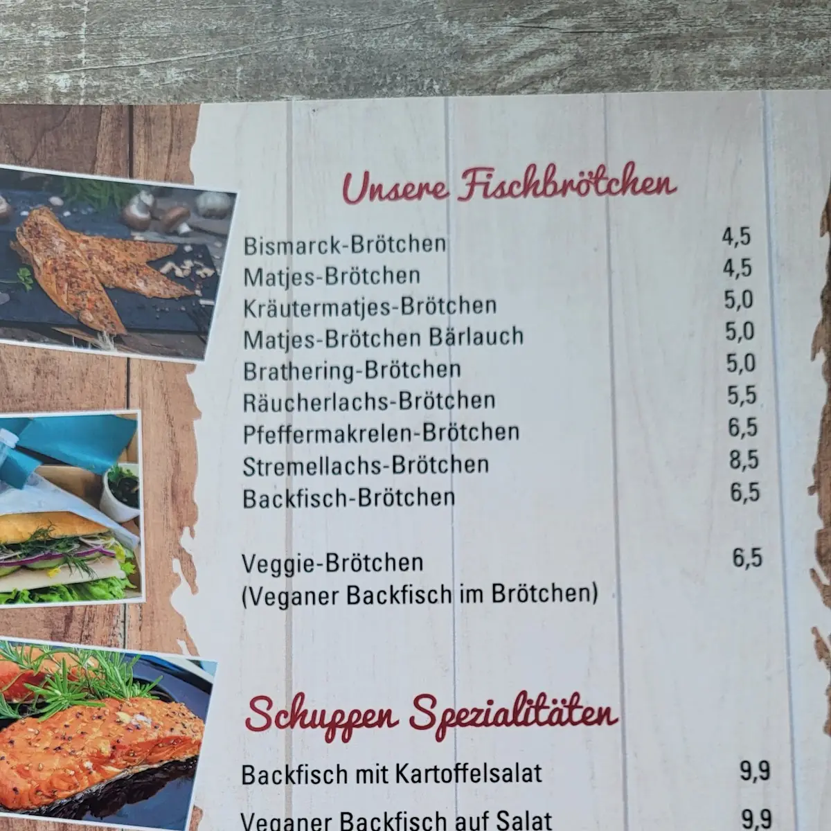 Speisekarte photo 2