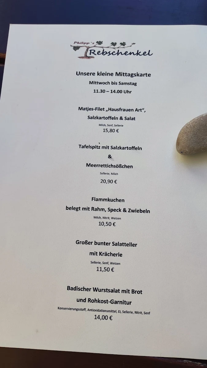 Speisekarte photo 5
