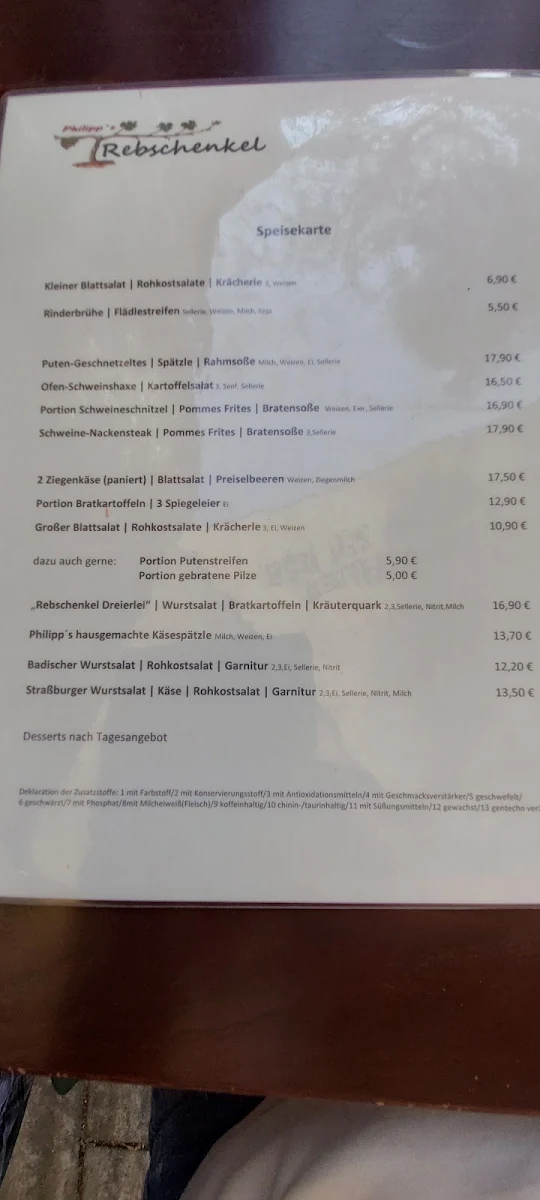 Speisekarte photo 8