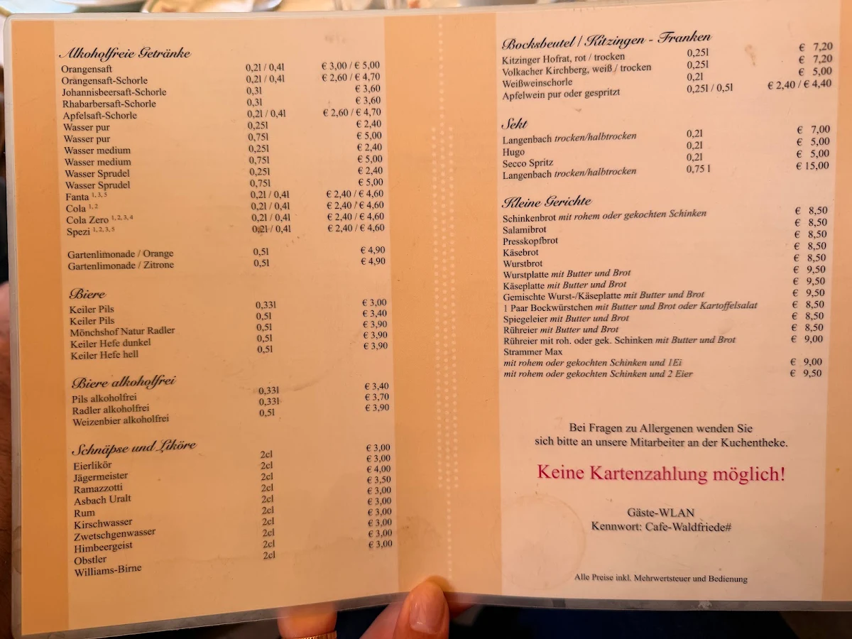 Speisekarte photo 1