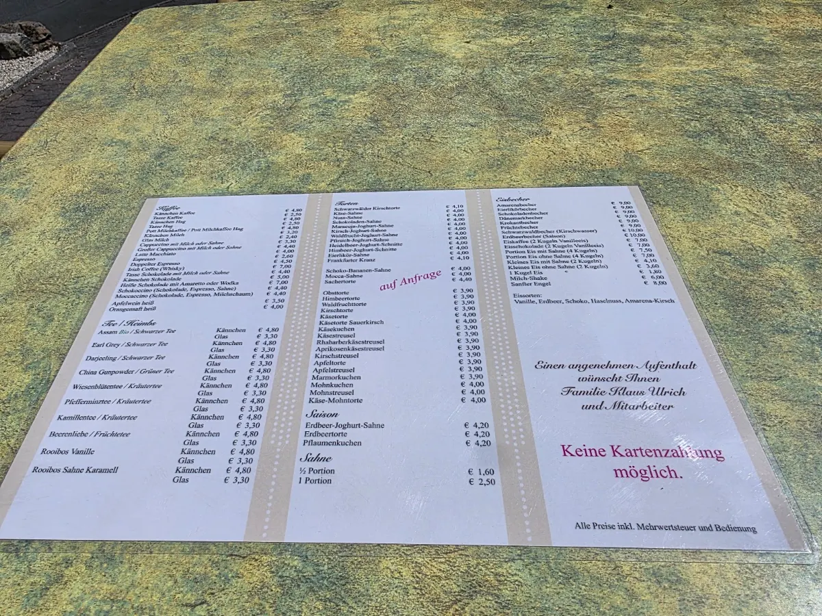 Speisekarte photo 4