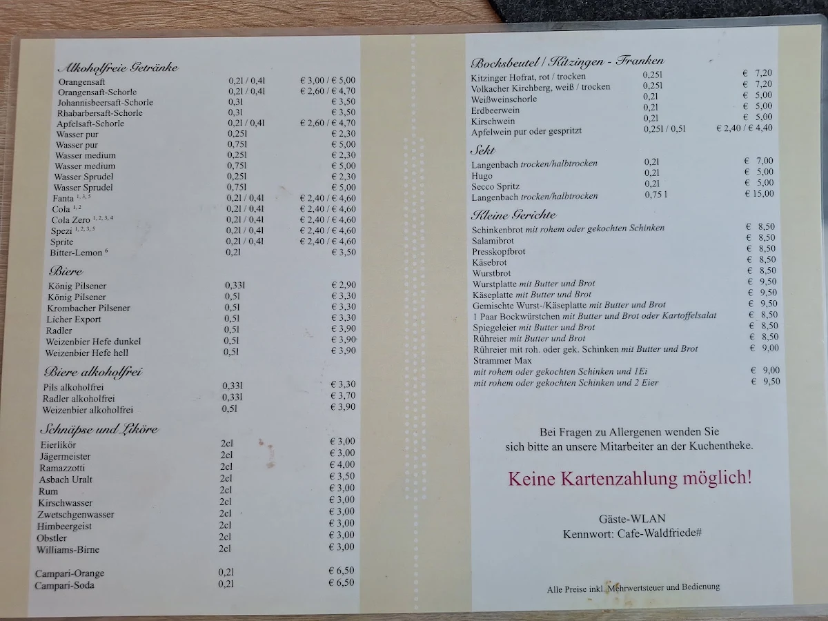 Speisekarte photo 7