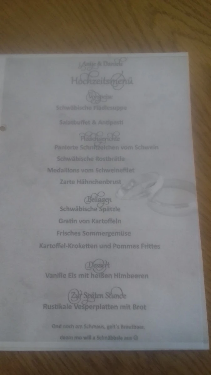 Speisekarte photo 8