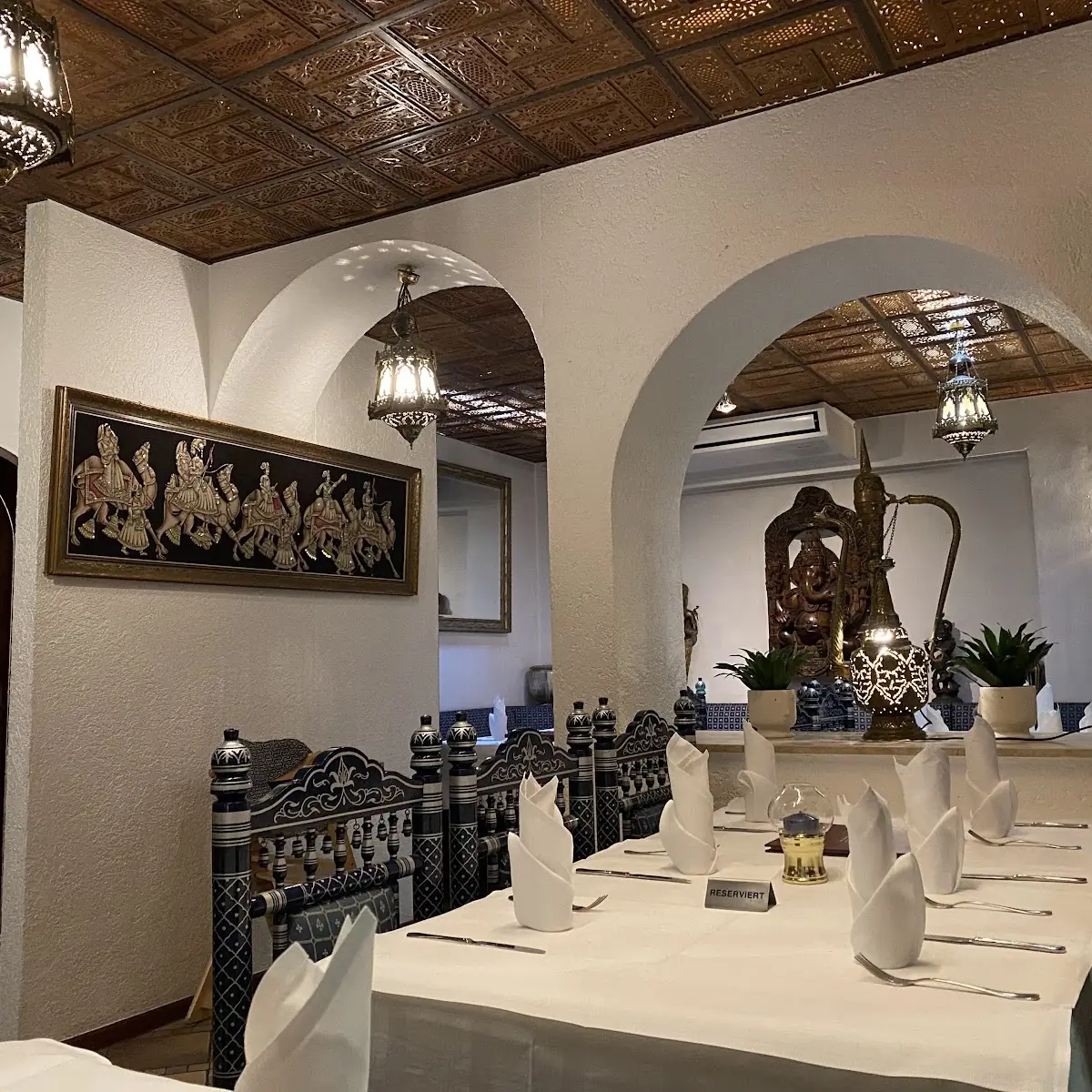 Atmosphäre, Indian Palace Heidelberg