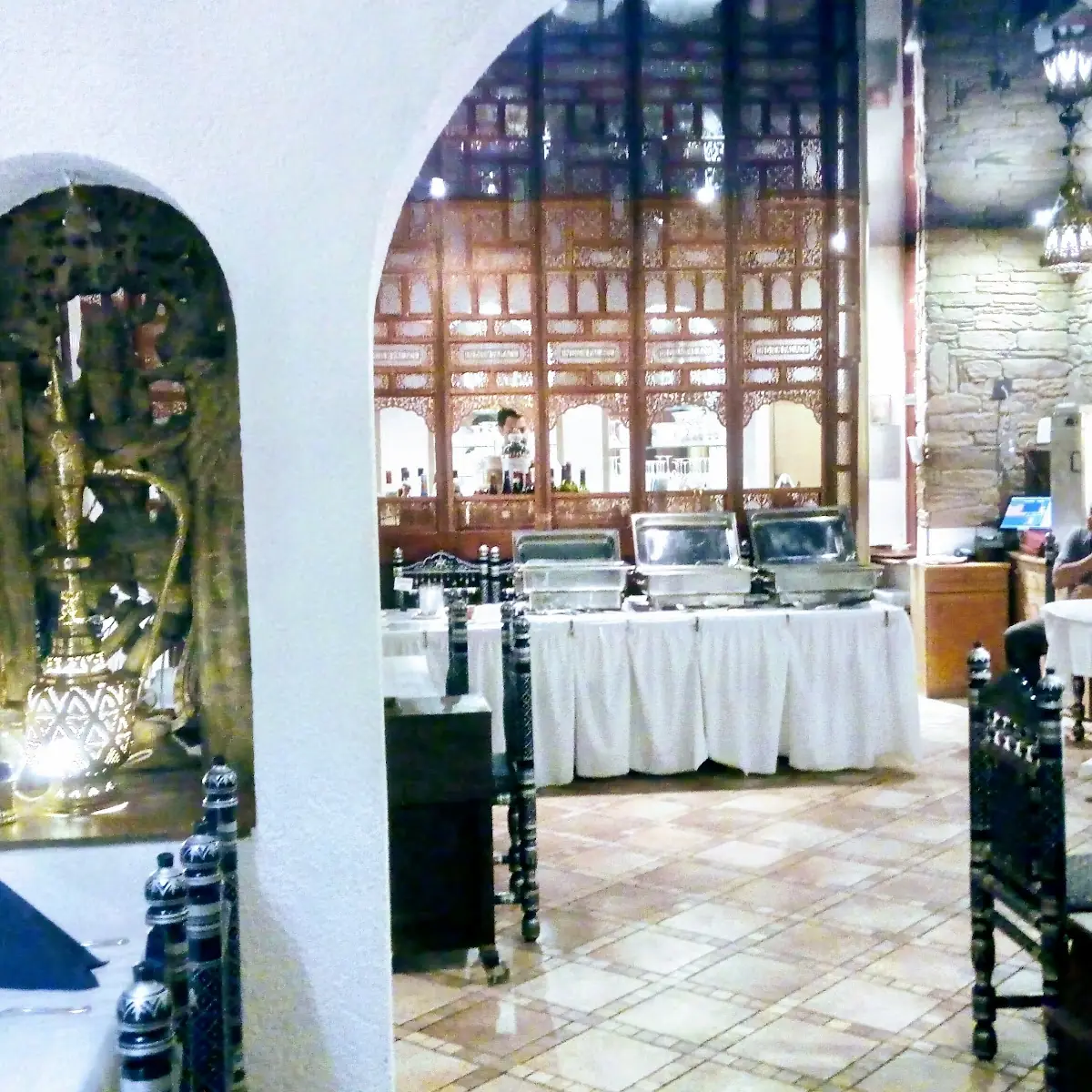 Atmosphäre, Indian Palace Heidelberg