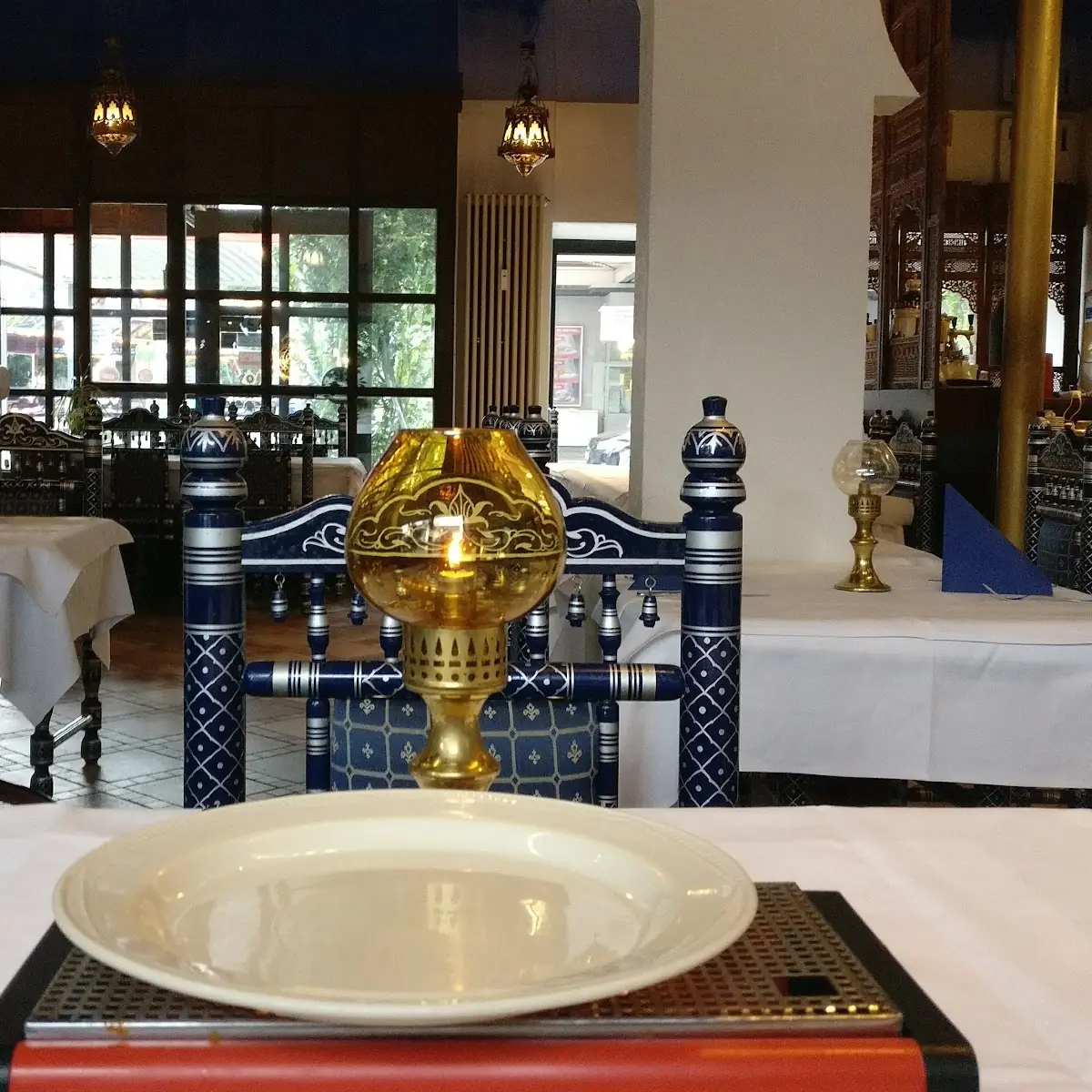 Atmosphäre, Indian Palace Heidelberg