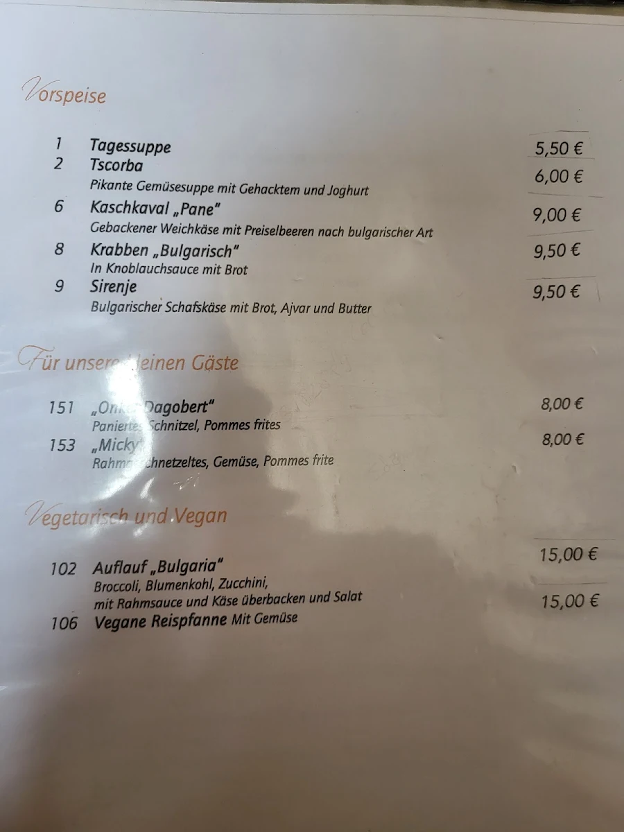 Speisekarte photo 5