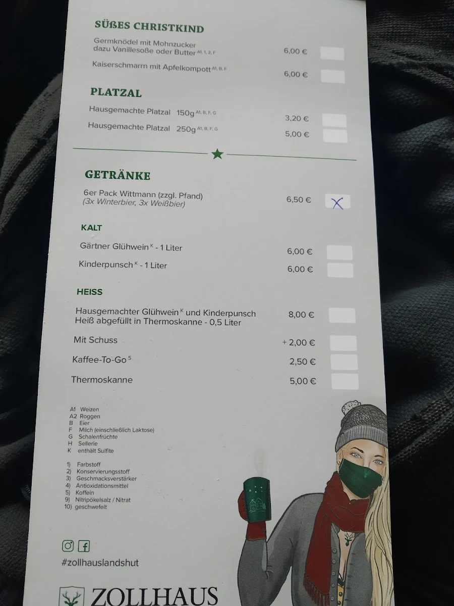 Speisekarte photo 5