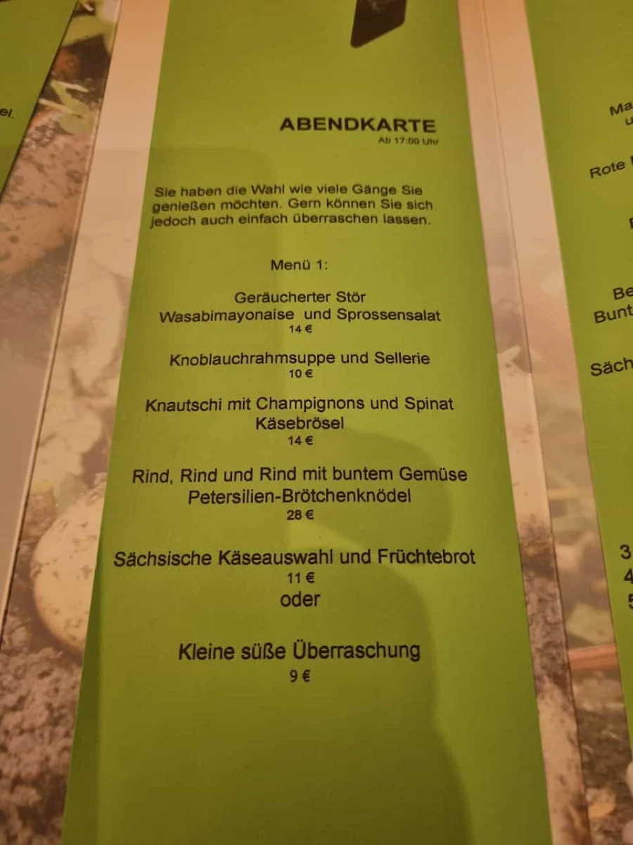 Speisekarte photo 4