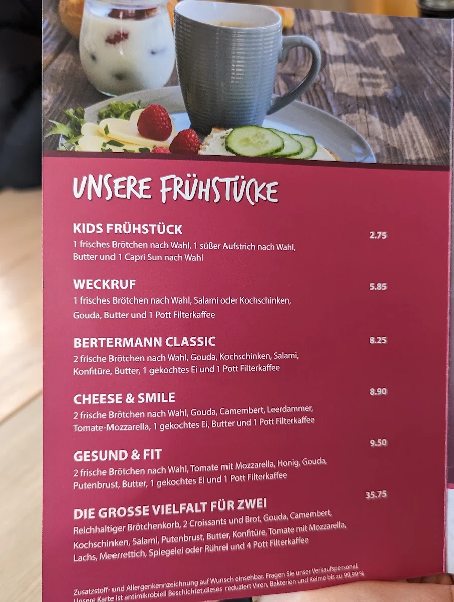 Speisekarte photo 5