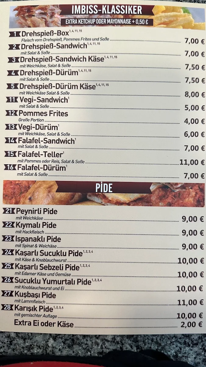 Speisekarte photo 2