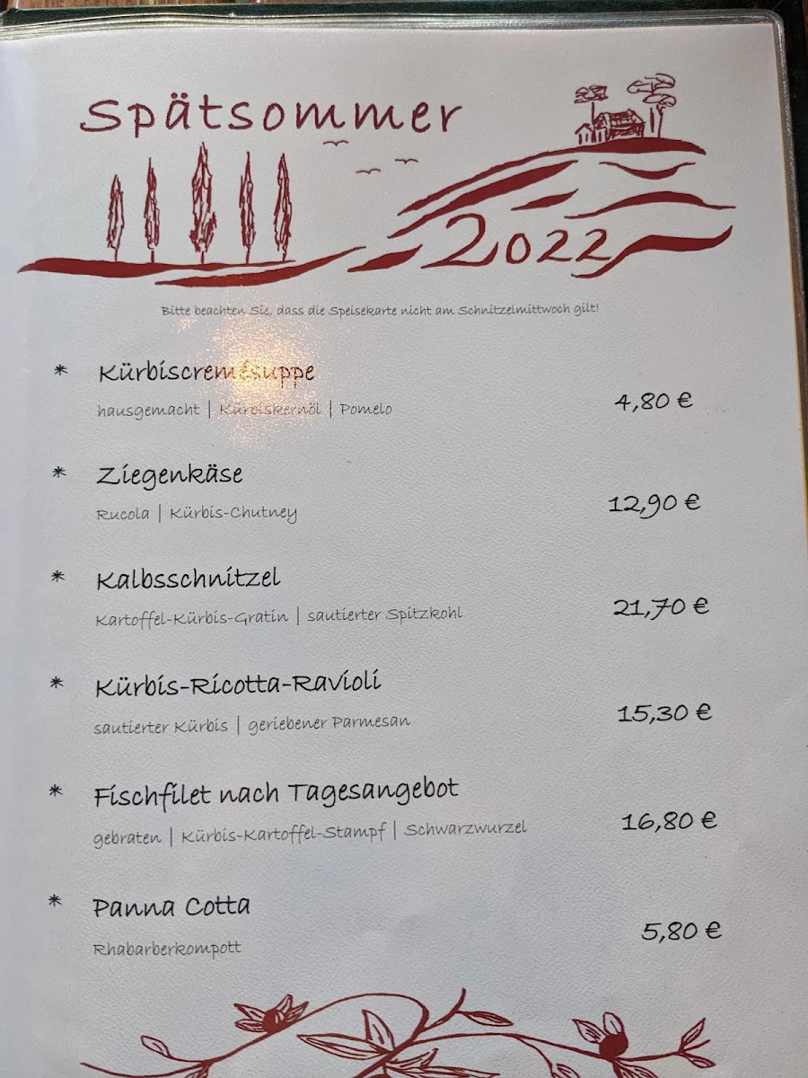 Speisekarte, Bi Ba Bo