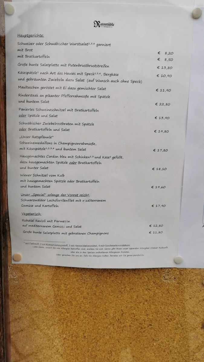 Speisekarte photo 3