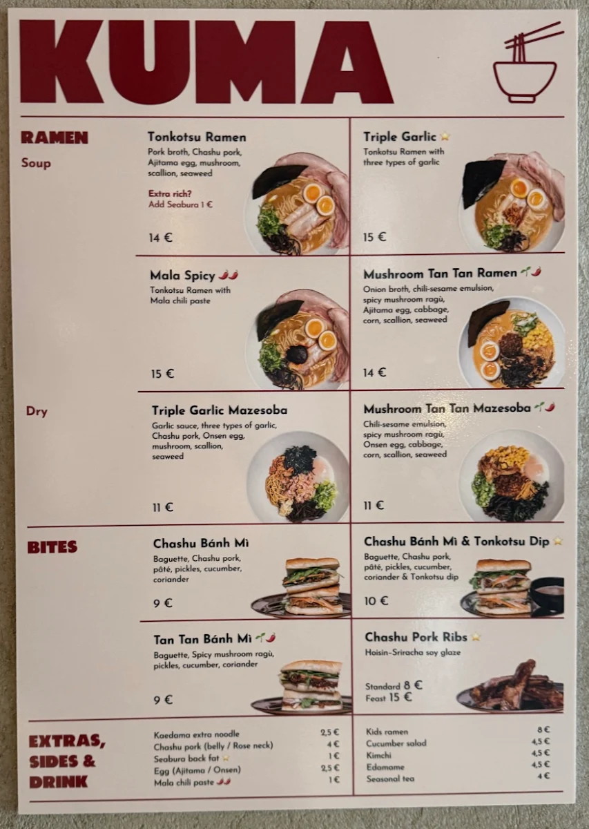 Speisekarte photo 2