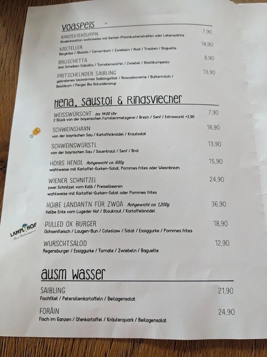 Speisekarte photo 5