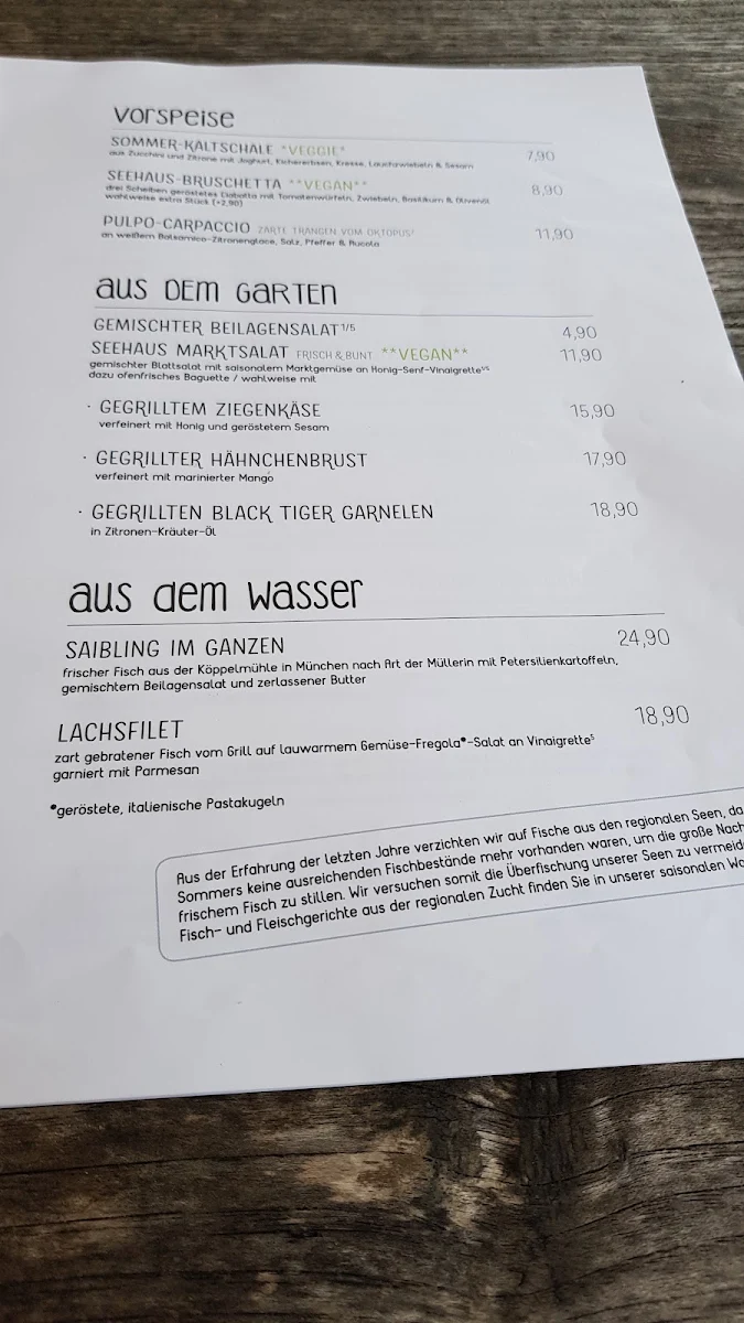 Speisekarte photo 7