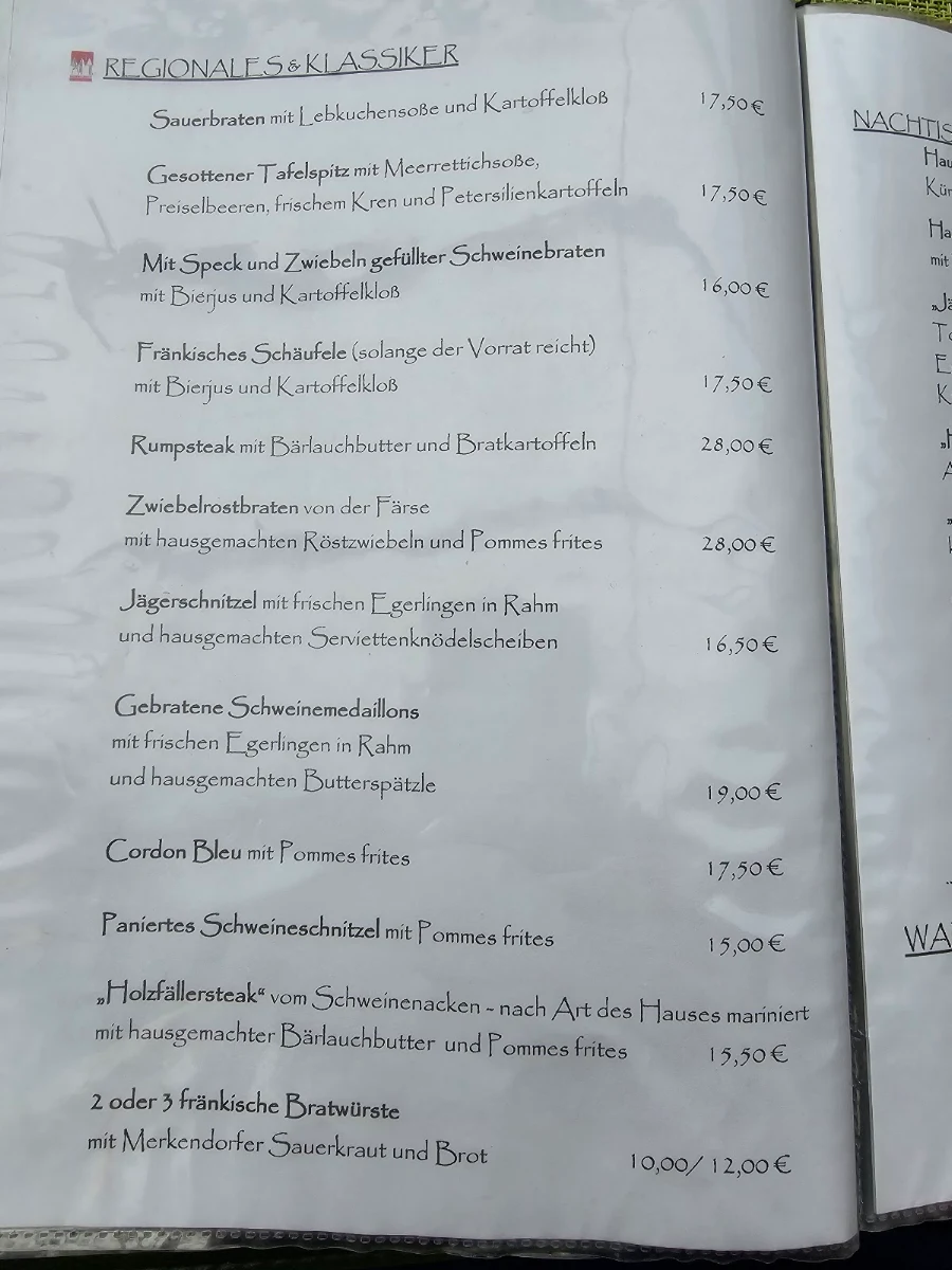 Speisekarte photo 5