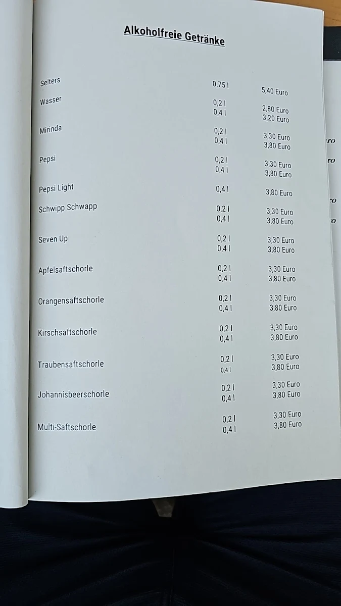 Speisekarte photo 2