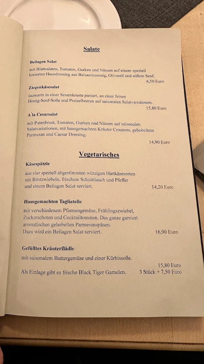 Speisekarte photo 4