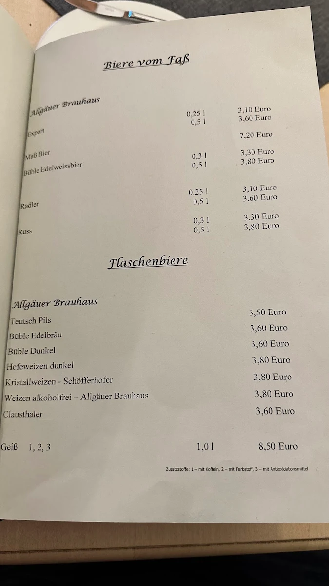 Speisekarte photo 7