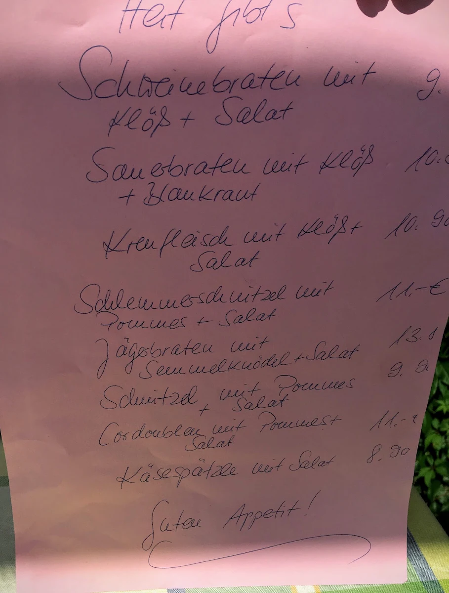 Speisekarte photo 7