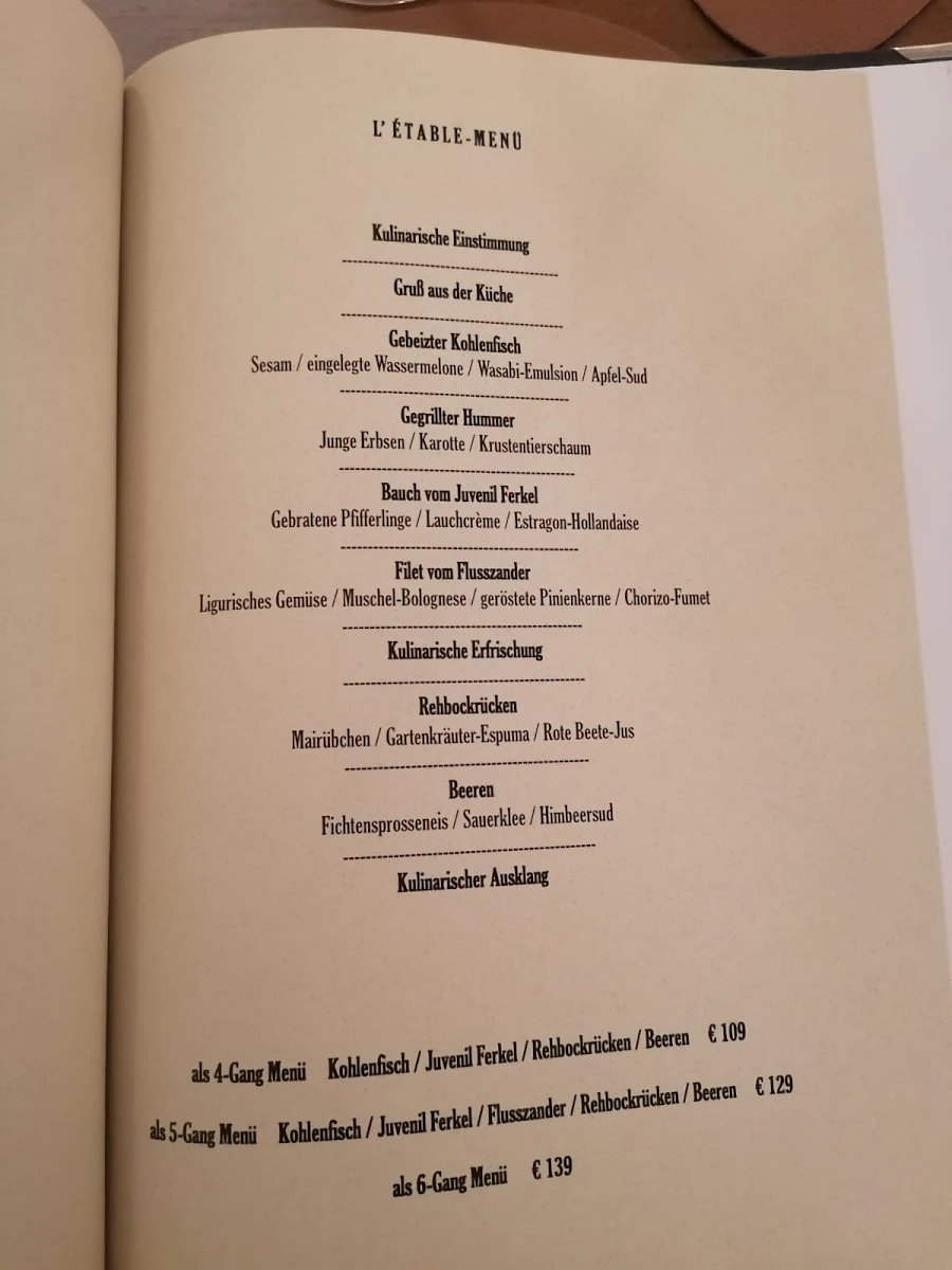 Speisekarte photo 2
