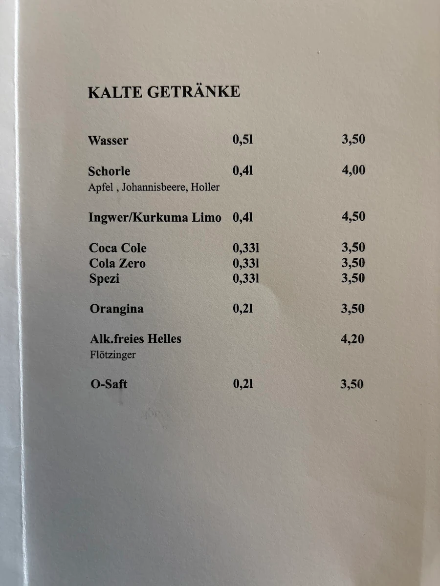 Speisekarte photo 3