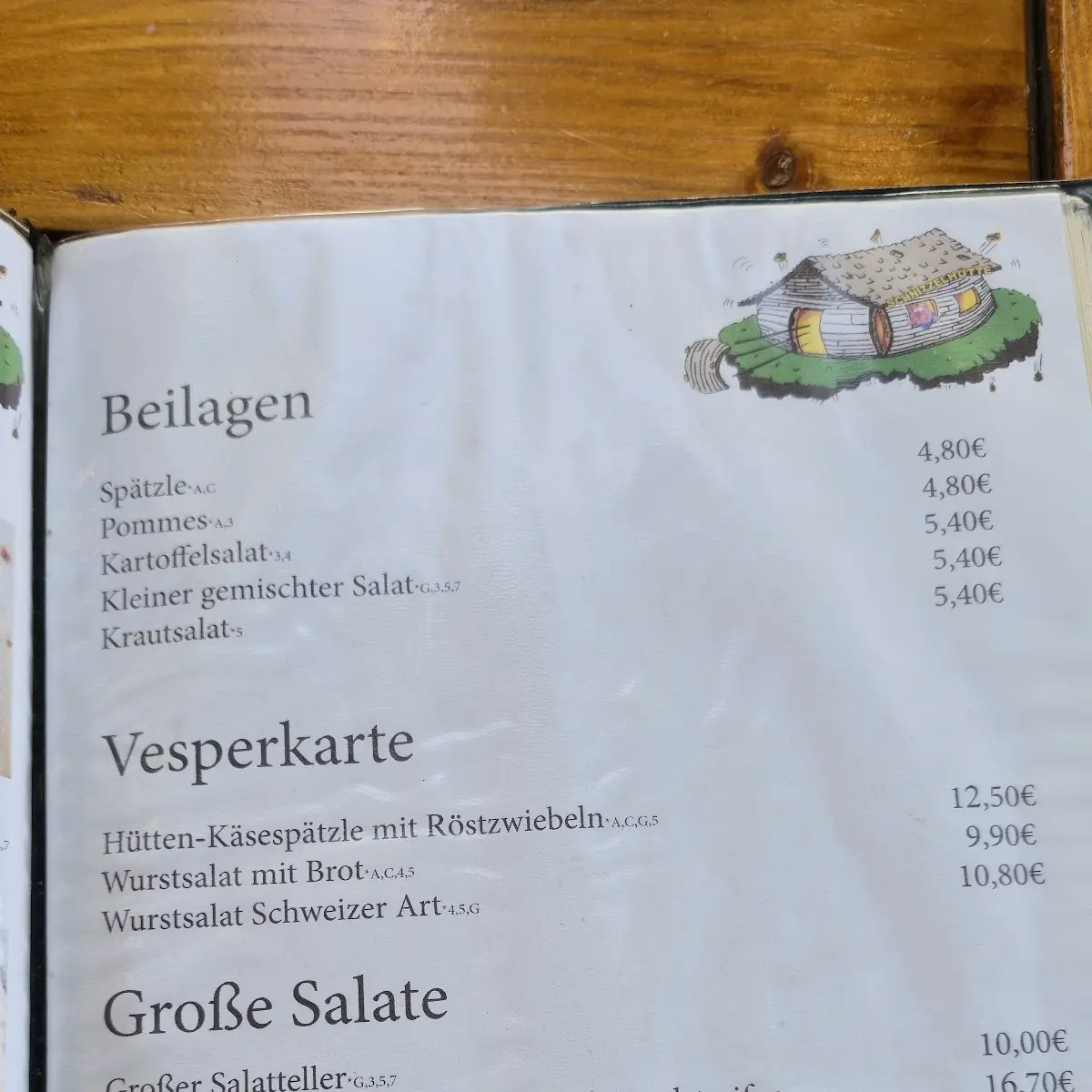 Speisekarte photo 5