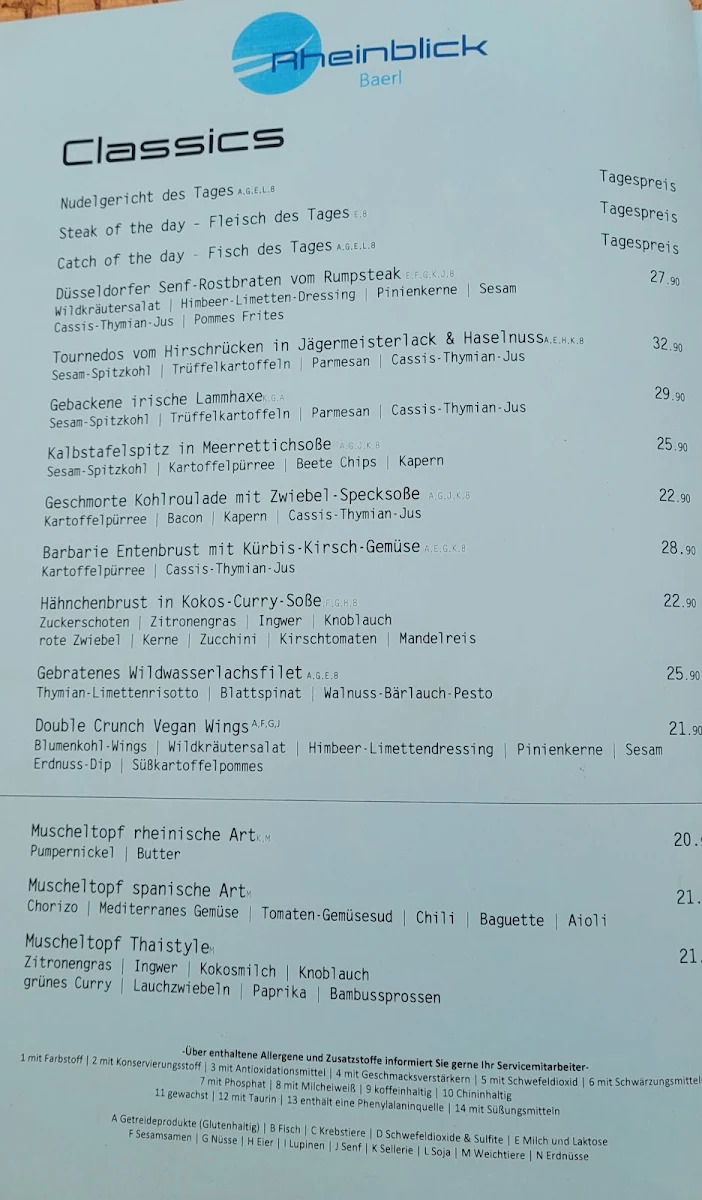 Speisekarte photo 2